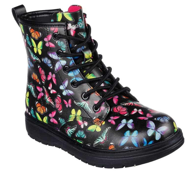 SKECHERS BOTTE LACÉE/FERMOIR