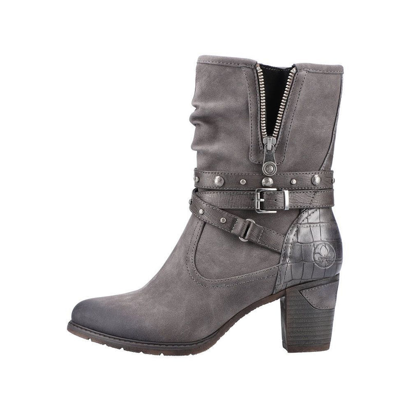 RIEKER BOTTE TALON HAUT/FERMOIR